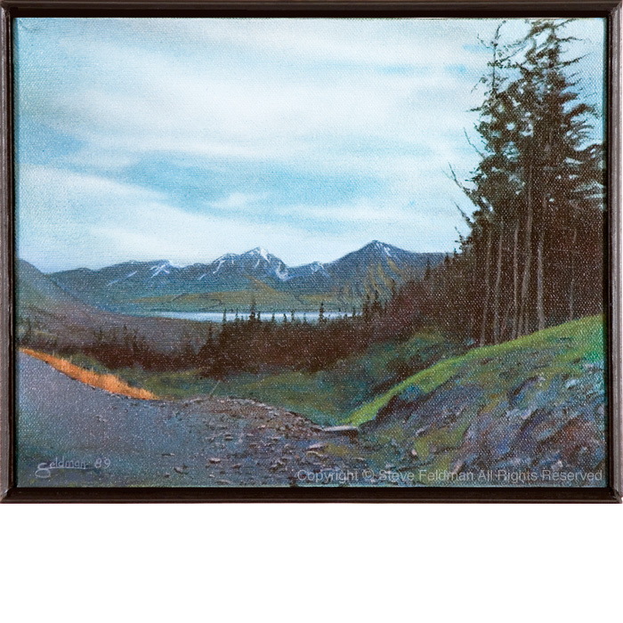 Alaska View landscape painting