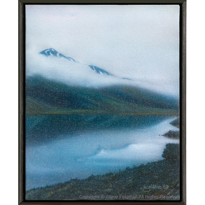 Alaska Reflection landscape painting