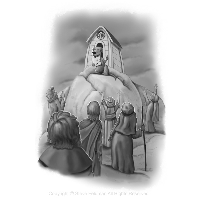 Sermon on the Mount cartoon